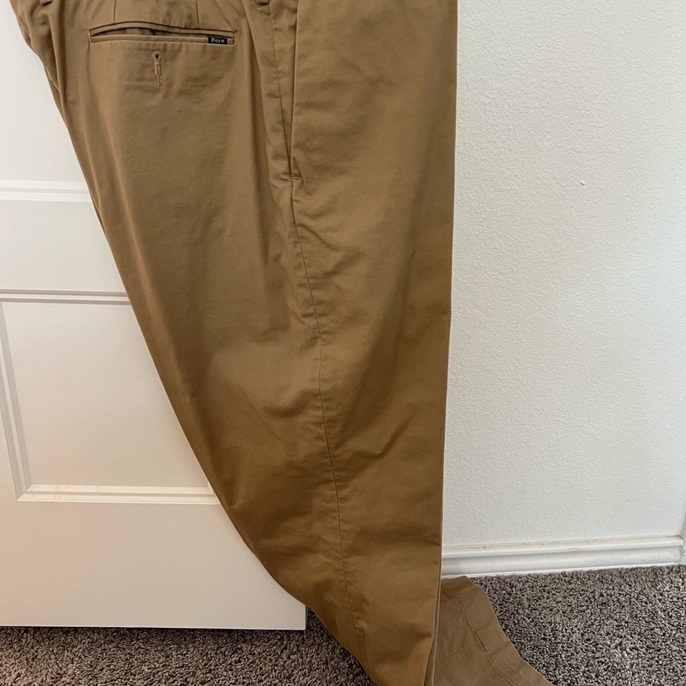 POLO Ralph Lauren Men’s Stretch Classic Fit Khaki Pants 38/30